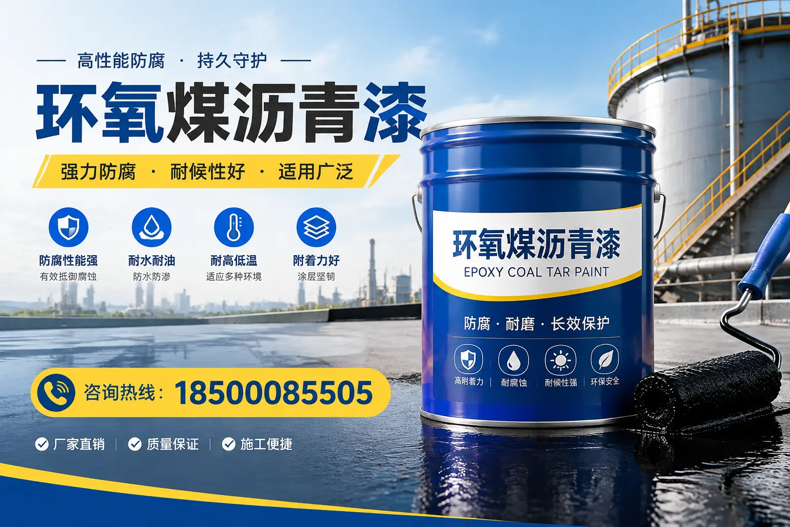 环氧煤沥青漆的储存与运输注意事项,顺昌企业须知